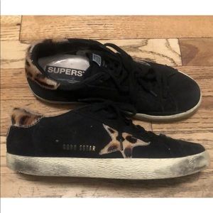 Golden Goose Superstar suede animal